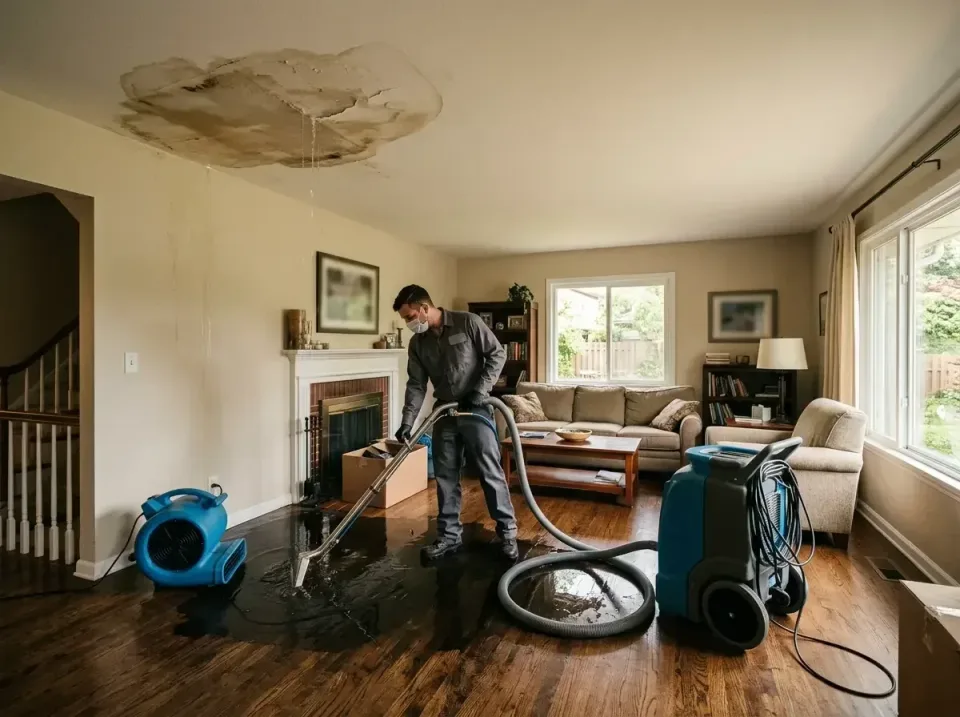 attic-pipe-burst-ceiling-drip-008 — frequently asked questions, Water Damage Restoration & Carpet Care in Chandler, OK